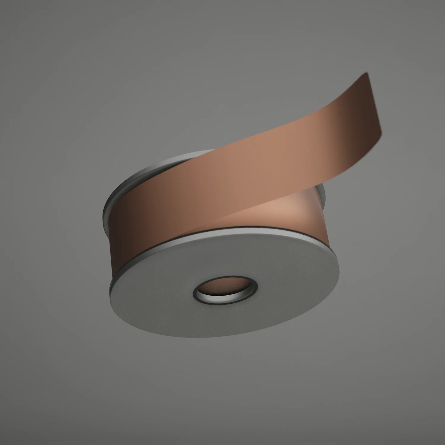 "Matte Metallic Brown" Cast Vinyl Pinstripe Spindle