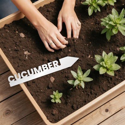 "Cucumber" Garden Acrylic Grow Tag