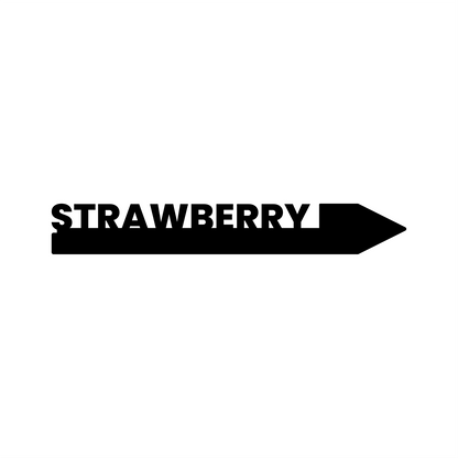 "Strawberry" Garden Acrylic Grow Tag