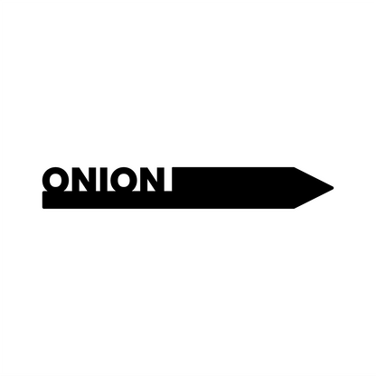 "Onion" Garden Acrylic Grow Tag