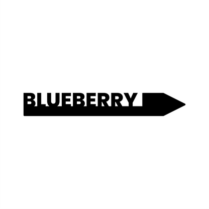 "Blueberry" Garden Acrylic Grow Tag