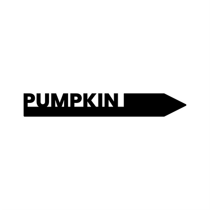 "Pumpkin" Garden Acrylic Grow Tag