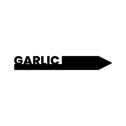 "Garlic" Garden Acrylic Grow Tag