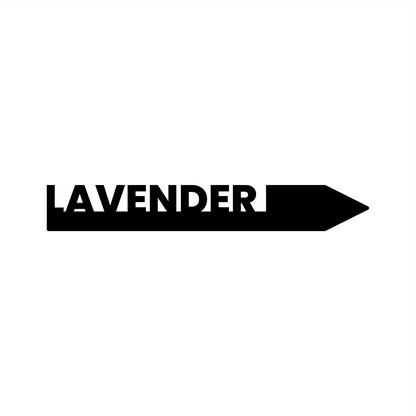 "Lavender" Garden Acrylic Grow Tag
