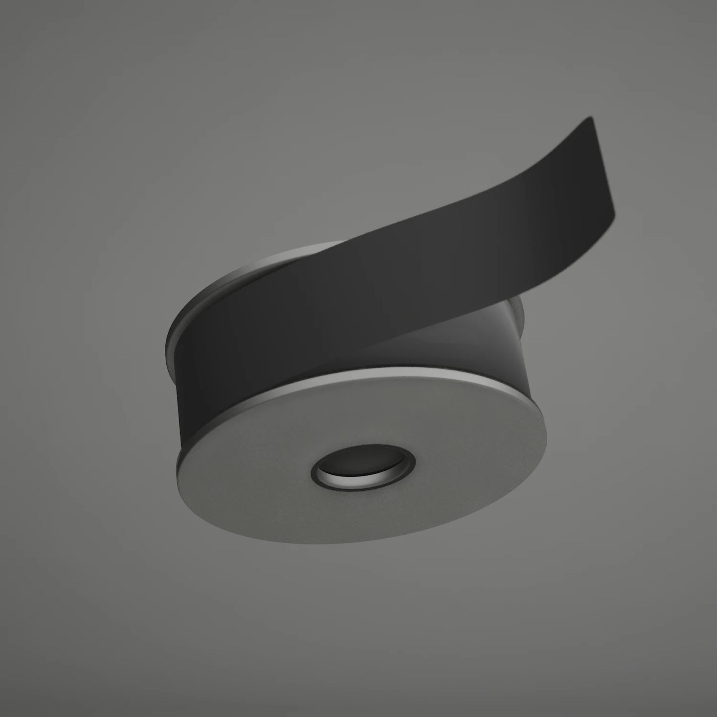 "Deep Black Matte" Cast Vinyl Pinstripe Spindle