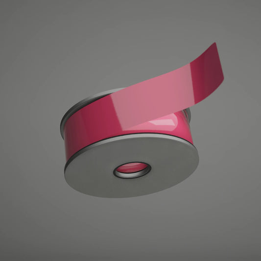 "Fuschia Gloss" Cast Vinyl Pinstripe Spindle