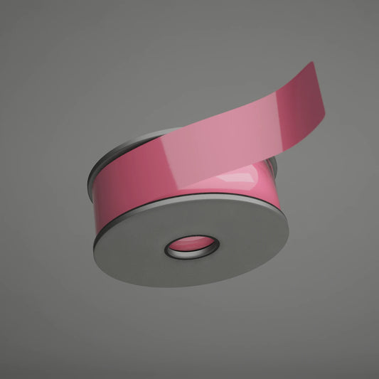 "Pink Candy Gloss" Cast Vinyl Pinstripe Spindle