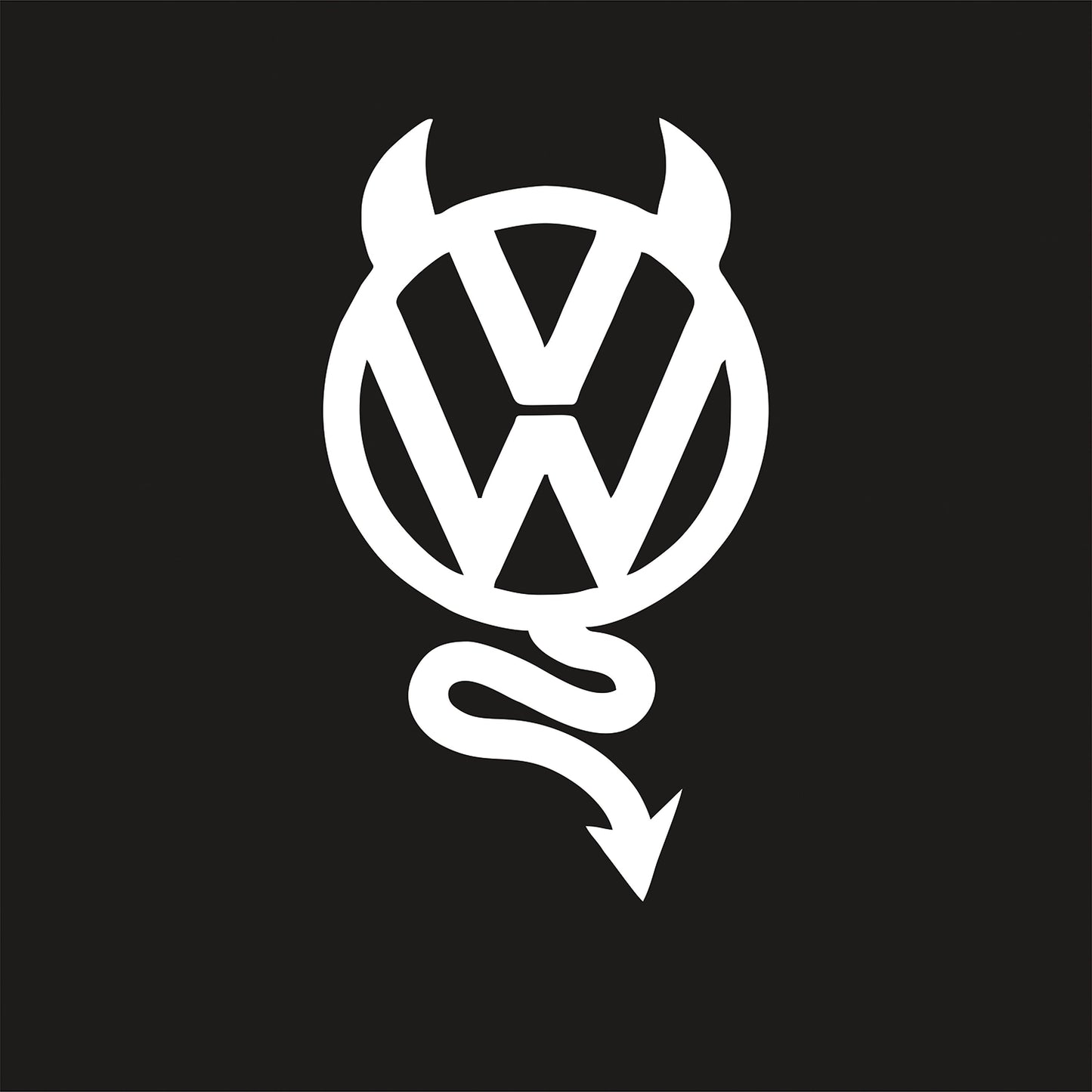 "VW Devil" Vehicle Decal