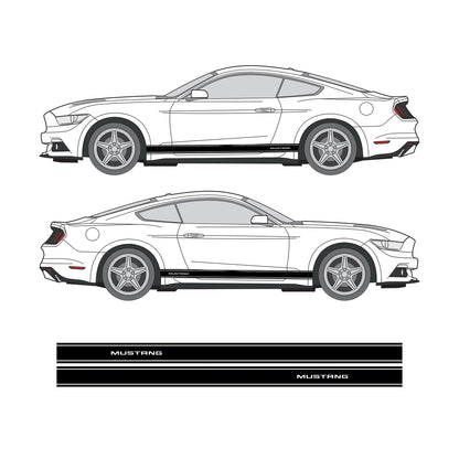 "Mustang Duo Pinstripe" Vehicle Kit