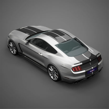 "Mustang Bold Duo Stripe" Vehicle Kit