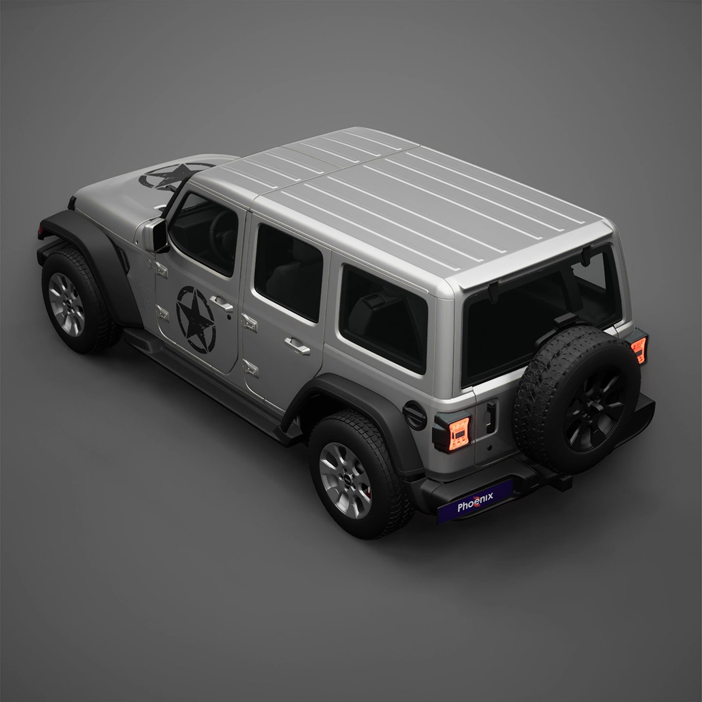 "Jeep Star" Vehicle Kit (Eroded Design)