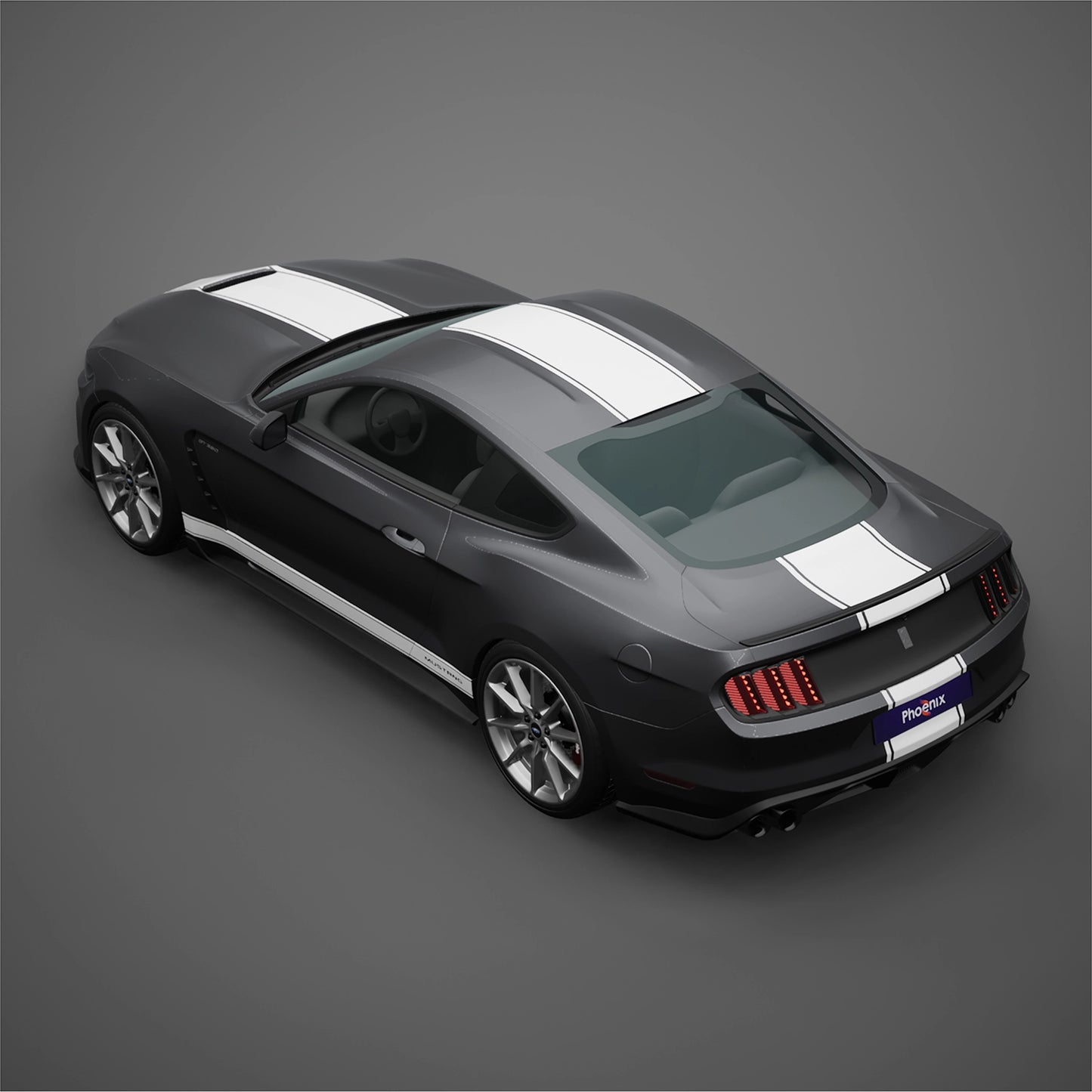 "Mustang Bold Stripe" Vehicle Kit