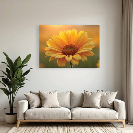 "Sunflower Dawn" Wall Art Frame