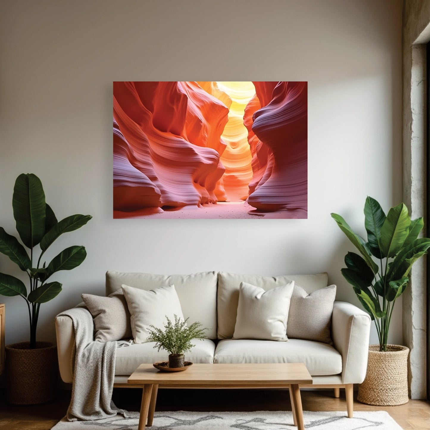 "Warm Canyon Tones" Wall Art Frame