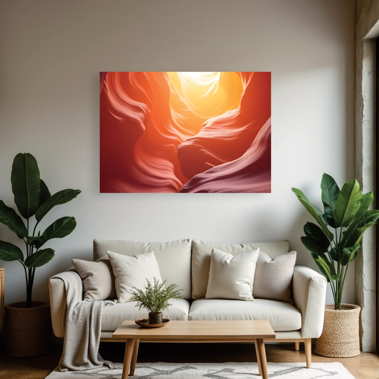 "Warm Canyon Sunrise" Wall Art Frame