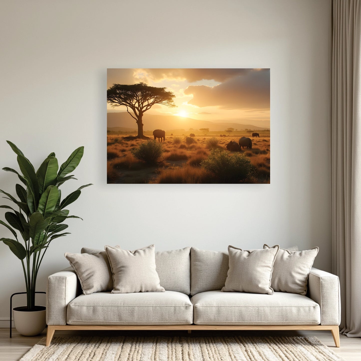 "African Outdoors" Wall Art Frame