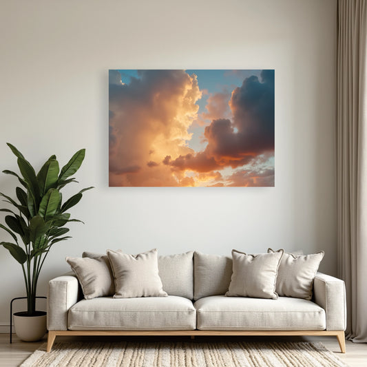"Cloud Sunset" Wall Art Frame