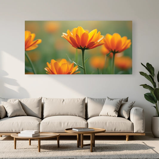 "Flower Field" Lifestyle Wall Art Frame