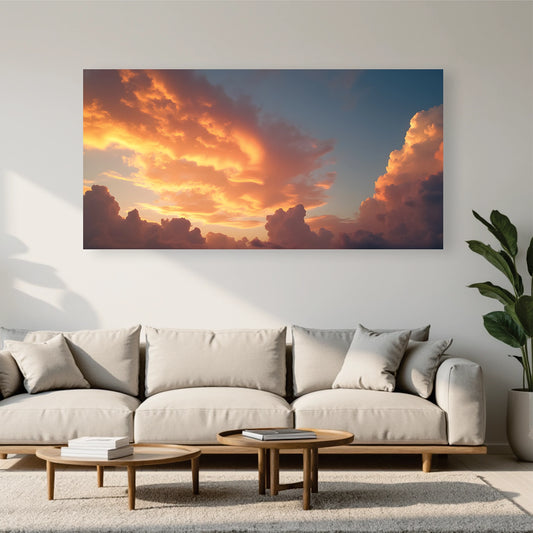 "Cloud Sunset" Lifestyle Wall Art Frame